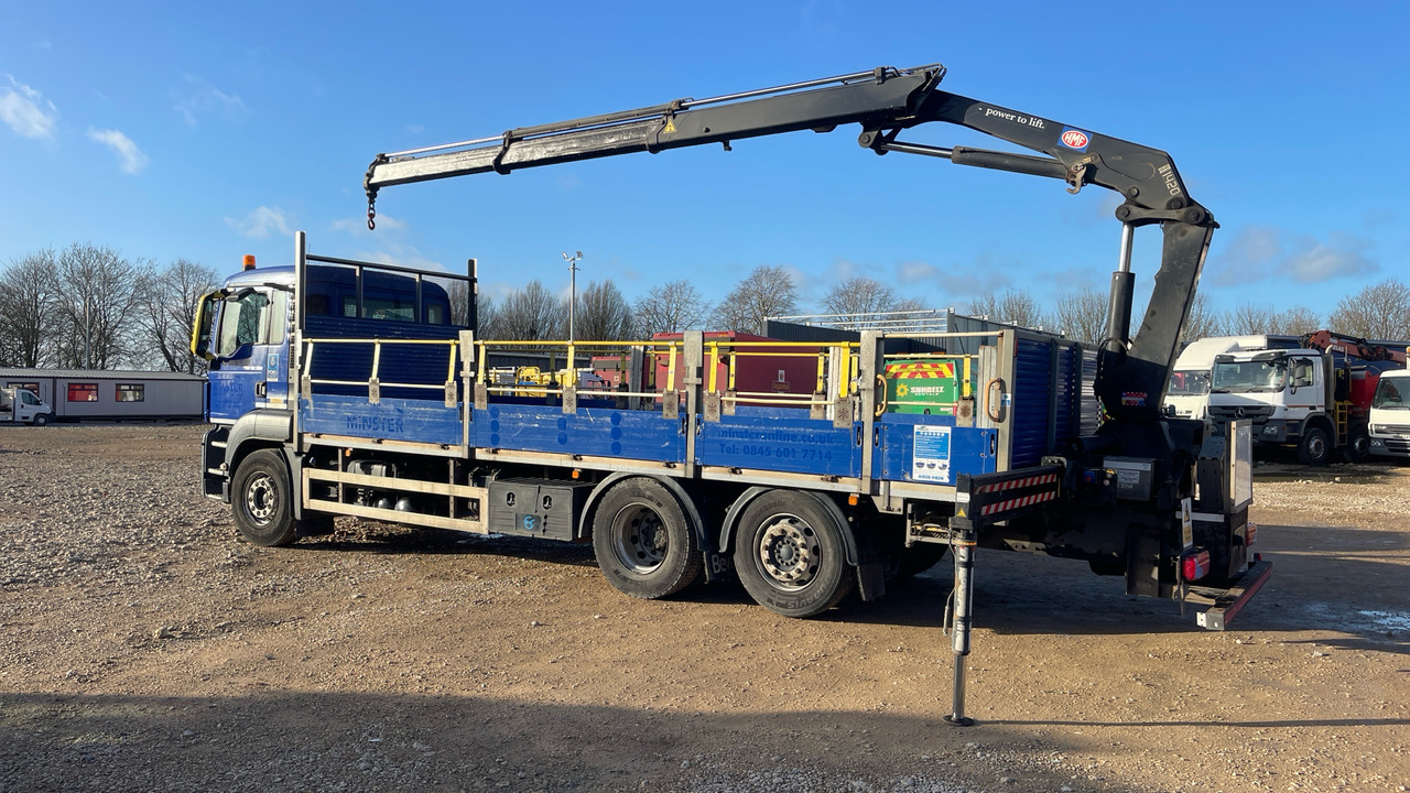 Man TGS 26.360 - Camião de caixa aberta/ Plataforma, Camião grua: foto 3 Man TGS 26.360 - Camião de caixa aberta/ Plataforma, Camião grua: foto 3