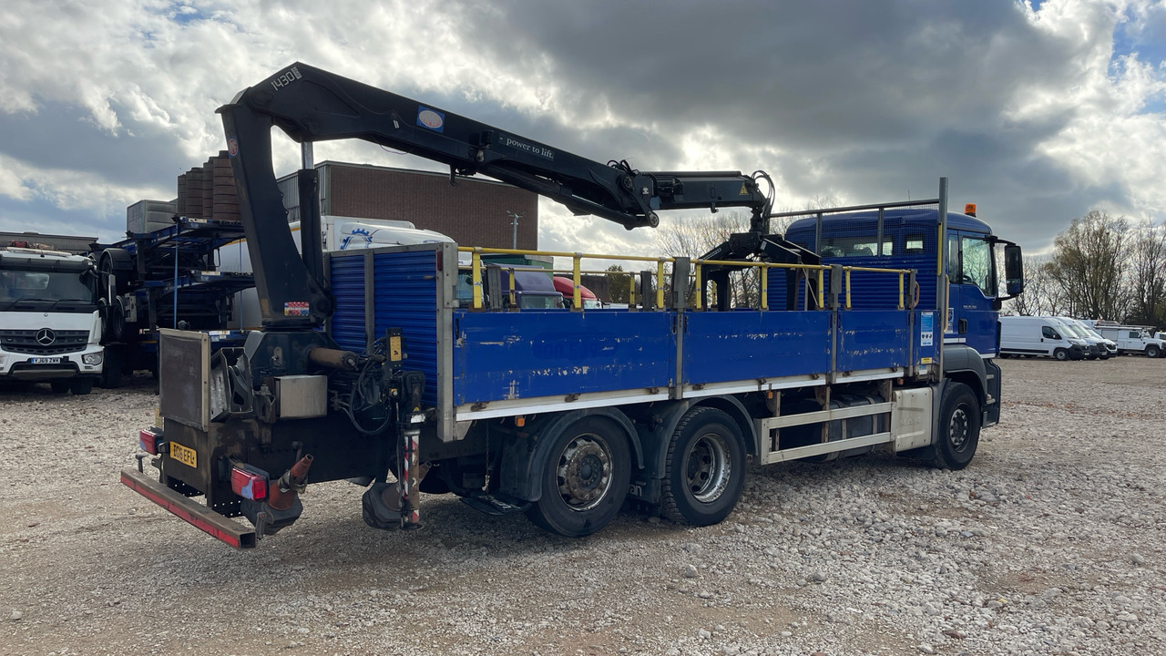 Man TGS 26.360 - Camião de caixa aberta/ Plataforma, Camião grua: foto 4 Man TGS 26.360 - Camião de caixa aberta/ Plataforma, Camião grua: foto 4