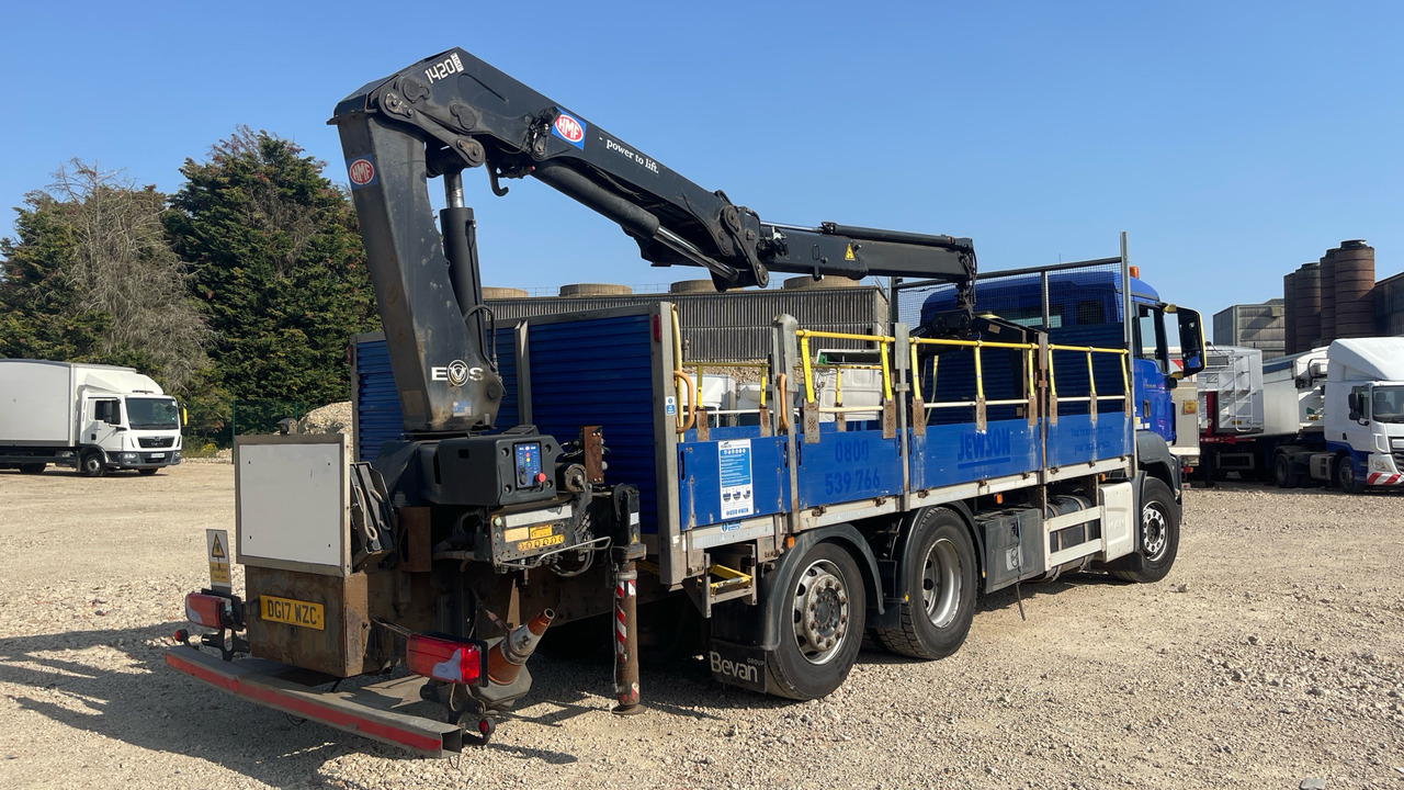 Man TGS 26.360 - Camião de caixa aberta/ Plataforma, Camião grua: foto 4 Man TGS 26.360 - Camião de caixa aberta/ Plataforma, Camião grua: foto 4