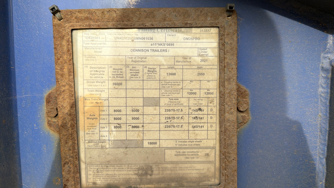 DENNISON MACHINERY-CARRIER - Reboque: foto 5 DENNISON MACHINERY-CARRIER - Reboque: foto 5