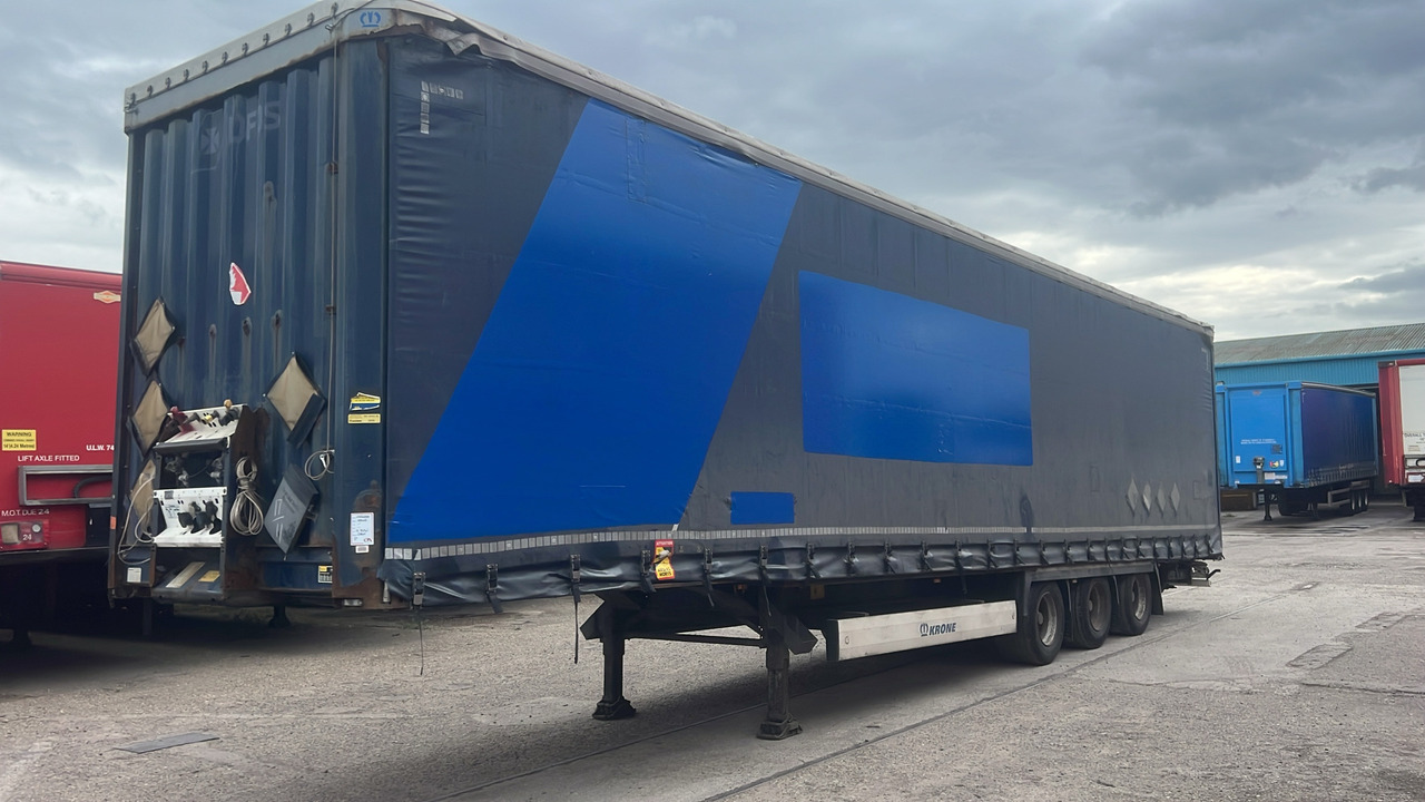 KRONE CURTAINSIDE EUROLINER - Reboque: foto 1 KRONE CURTAINSIDE EUROLINER - Reboque: foto 1