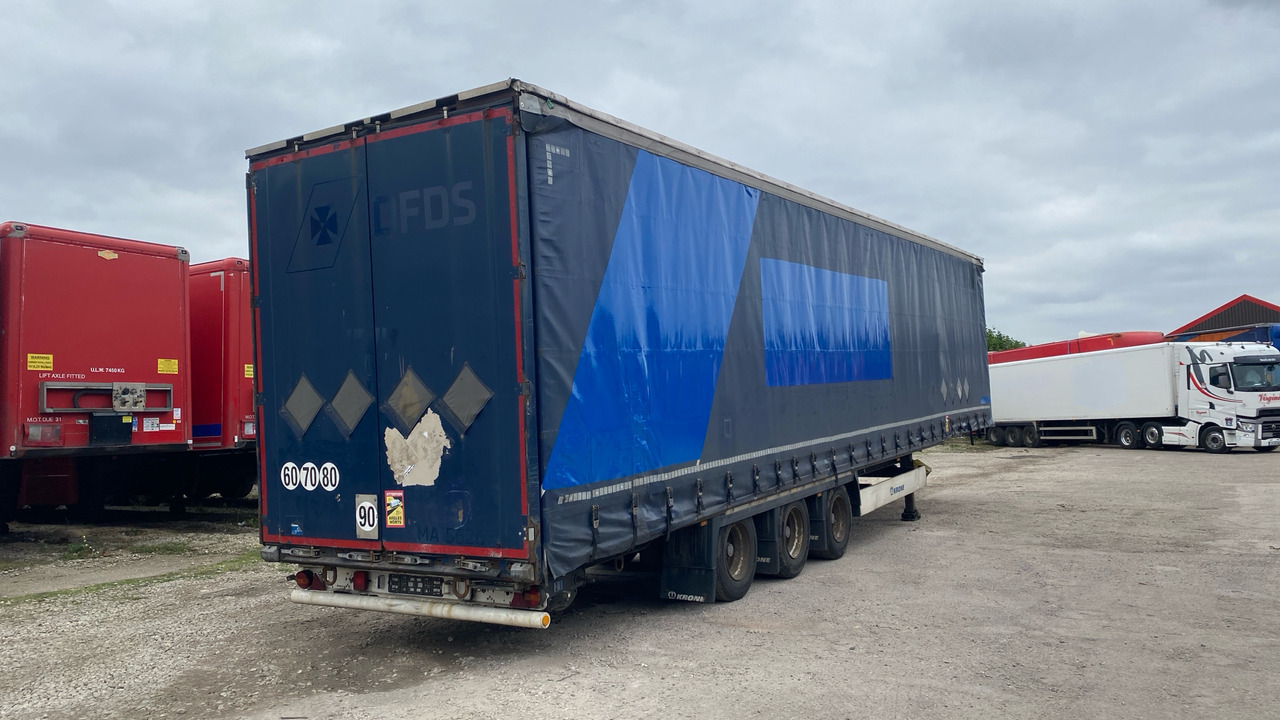 KRONE CURTAINSIDE EUROLINER - Reboque: foto 5 KRONE CURTAINSIDE EUROLINER - Reboque: foto 5