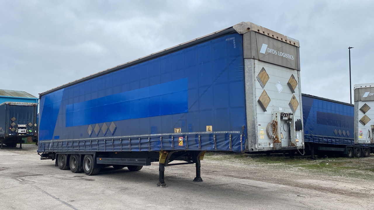 SCHMITZ CURTAINSIDE EUROLINER - Reboque: foto 1 SCHMITZ CURTAINSIDE EUROLINER - Reboque: foto 1