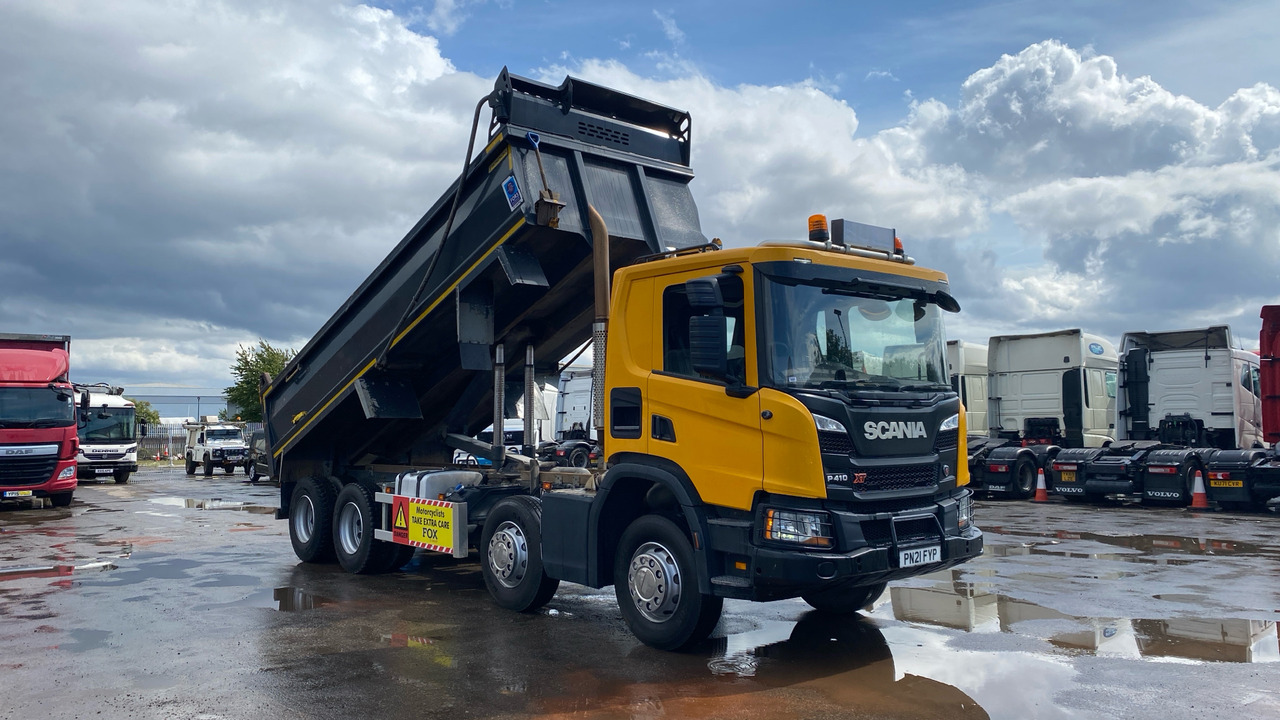 SCANIA P 410 XT - Camião basculante: foto 1 SCANIA P 410 XT - Camião basculante: foto 1