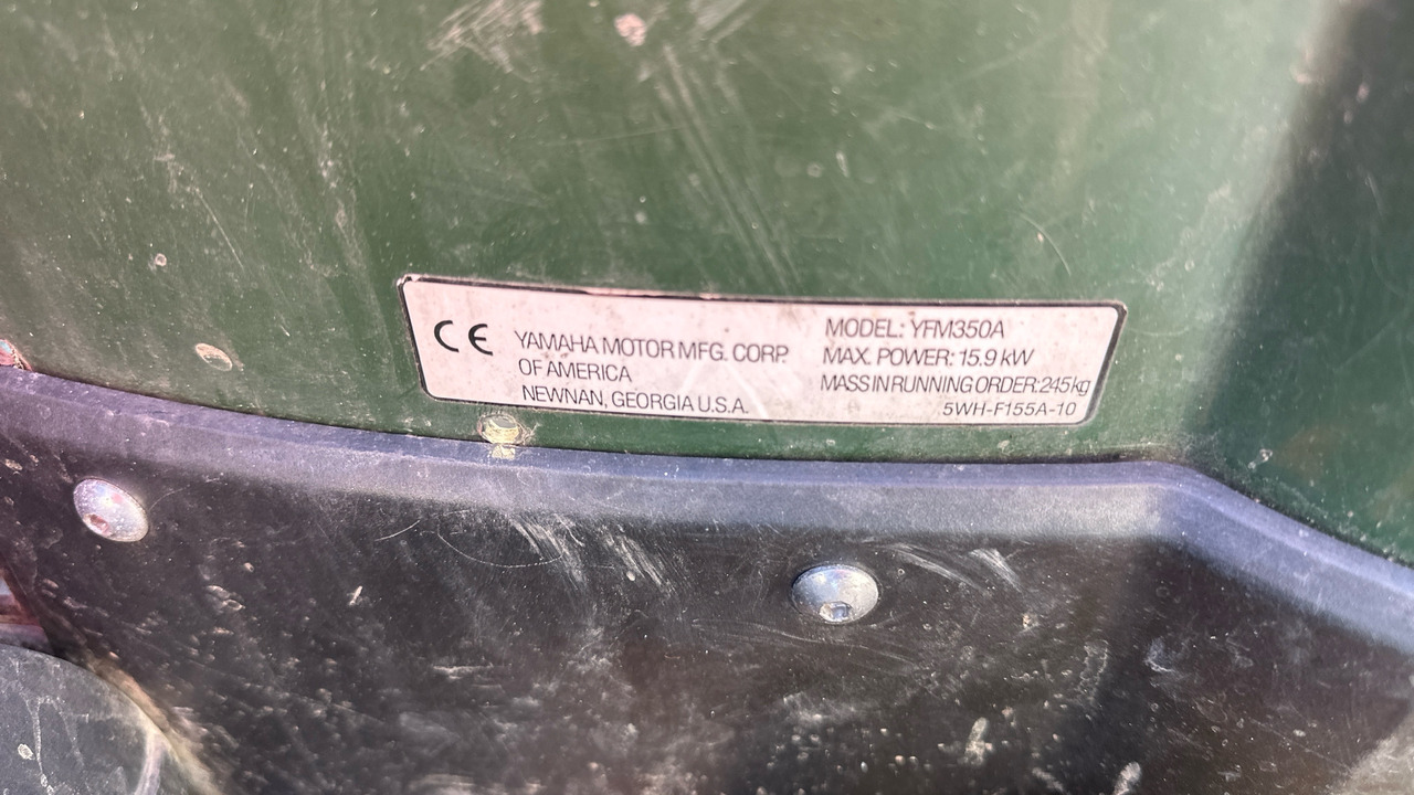 Quadriciclo YAMAHA GRIZZLY 350: foto 11 Quadriciclo YAMAHA GRIZZLY 350: foto 11