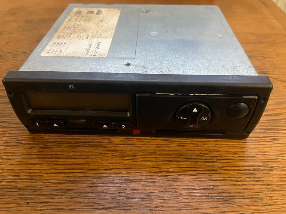 MAN TGX TGS TGA TGL Tachograph 81.27101-6578 - Tacógrafo para Camião: foto 1 MAN TGX TGS TGA TGL Tachograph 81.27101-6578 - Tacógrafo para Camião: foto 1