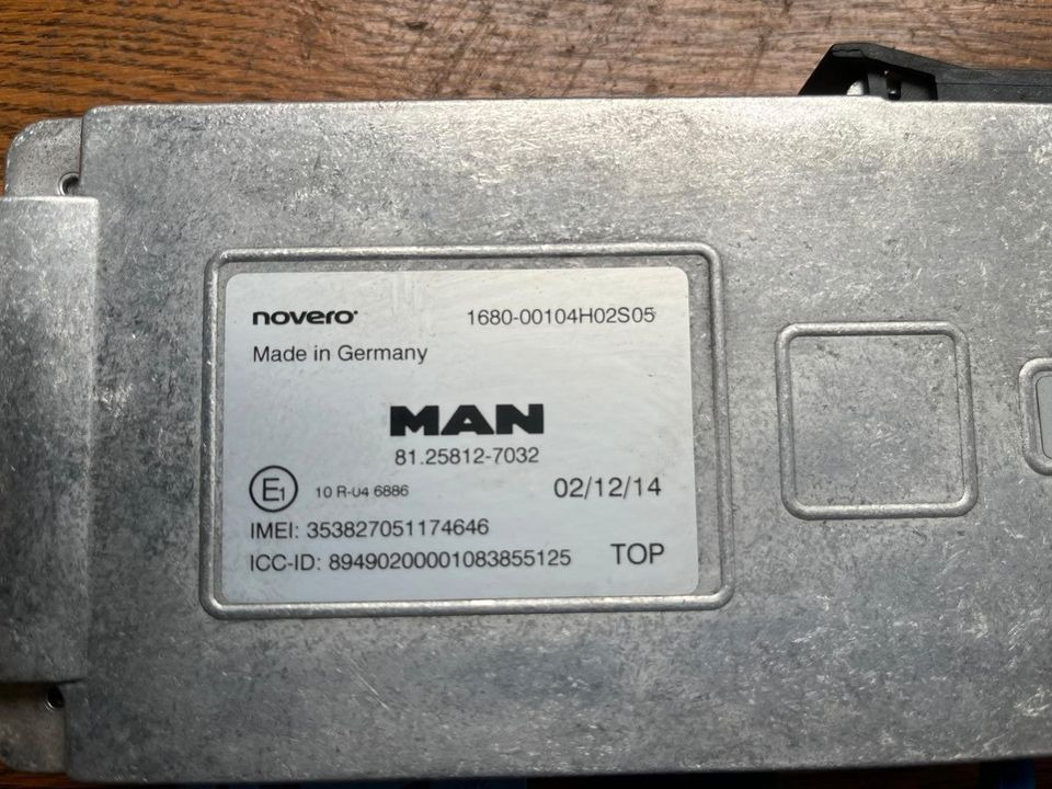 MAN Telematik Steuergerät 81258127032 - Centralina electrónica para Camião: foto 2 MAN Telematik Steuergerät 81258127032 - Centralina electrónica para Camião: foto 2