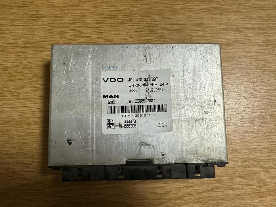 MAN VDO ELEKTRONIK FFR Steuergerät 81.25805.7007 - Centralina electrónica para Camião: foto 1 MAN VDO ELEKTRONIK FFR Steuergerät 81.25805.7007 - Centralina electrónica para Camião: foto 1