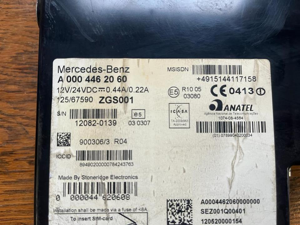 Mercedes-Benz Actros MP4 Tachograph FLEETBOARD A0004462060 - Tacógrafo para Camião: foto 2 Mercedes-Benz Actros MP4 Tachograph FLEETBOARD A0004462060 - Tacógrafo para Camião: foto 2