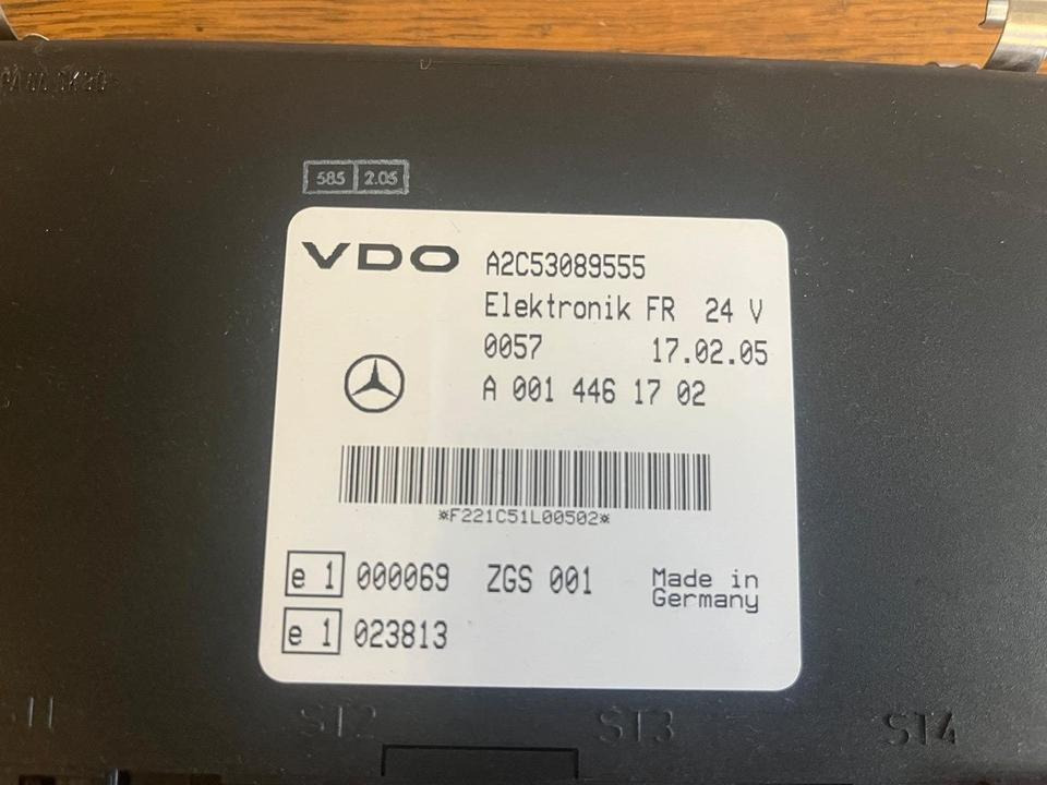 Mercedes VDO Elektronik FR Steuergerät A0014461702 - Peça de reposição: foto 3 Mercedes VDO Elektronik FR Steuergerät A0014461702 - Peça de reposição: foto 3