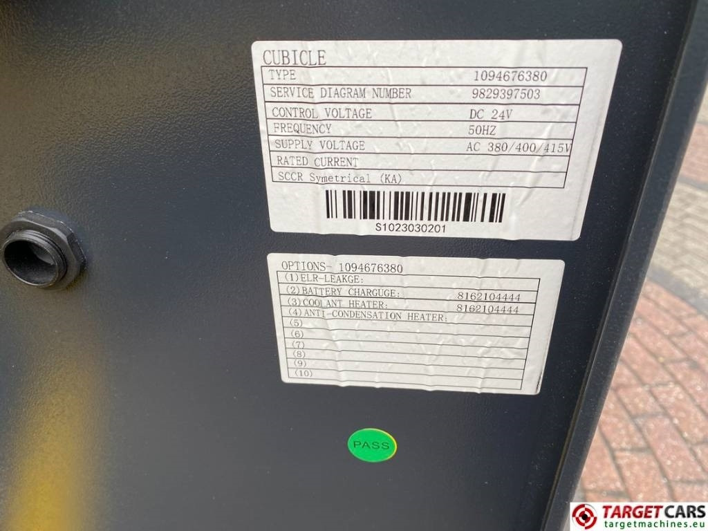 Gerador elétrico novo Atlas Copco QES100 Diesel 100KVA Generator 400/230V Unused: foto 16