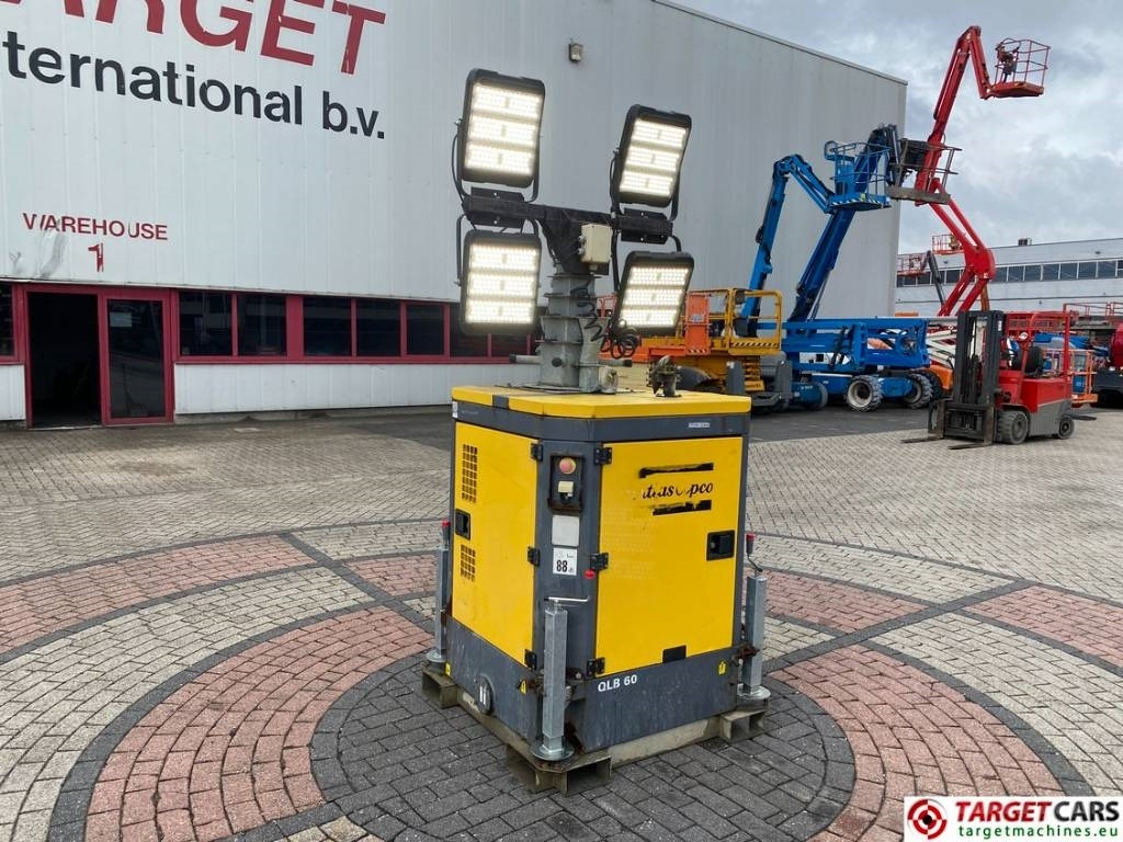 Atlas Copco QLB60 Tower Light 4x 320W Led - Torre de iluminação: foto 1 Atlas Copco QLB60 Tower Light 4x 320W Led - Torre de iluminação: foto 1
