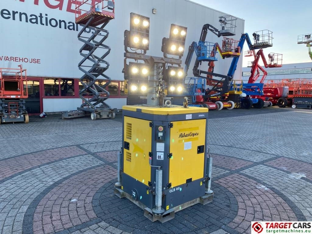 Atlas Copco QLB60 Tower Light 4x350W Led - Torre de iluminação: foto 1 Atlas Copco QLB60 Tower Light 4x350W Led - Torre de iluminação: foto 1
