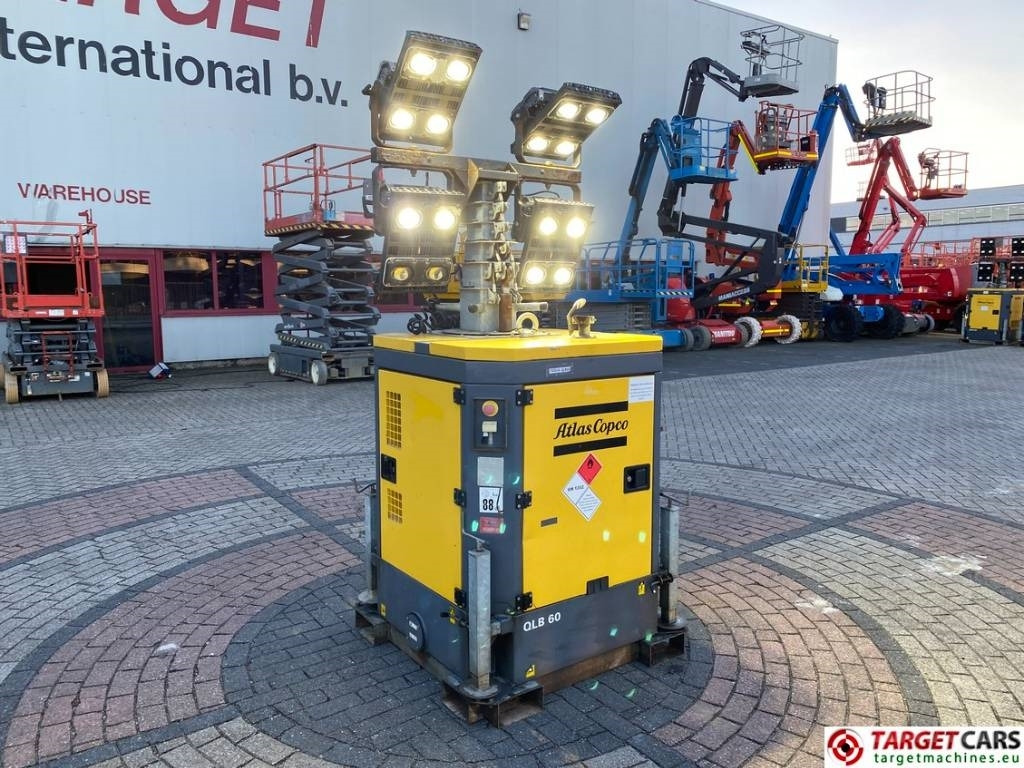 Atlas Copco QLB60 Tower Light 4x350W Led - Torre de iluminação: foto 1 Atlas Copco QLB60 Tower Light 4x350W Led - Torre de iluminação: foto 1