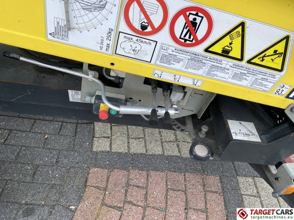 Plataforma aérea Böcker Boecker HD24/0-7 Material Trailer Lift 2320cm: foto 12
