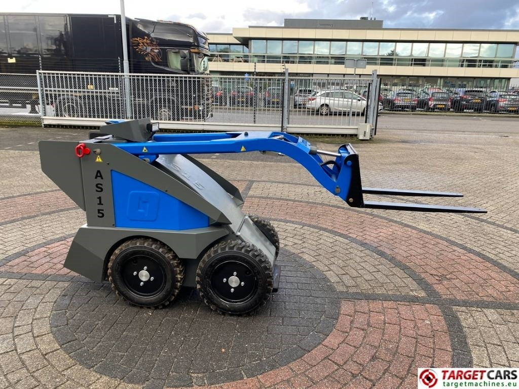Mini pá carregadora novo Conmeq AS15 Mini Skid Steer Electric Wheel Loader: foto 29