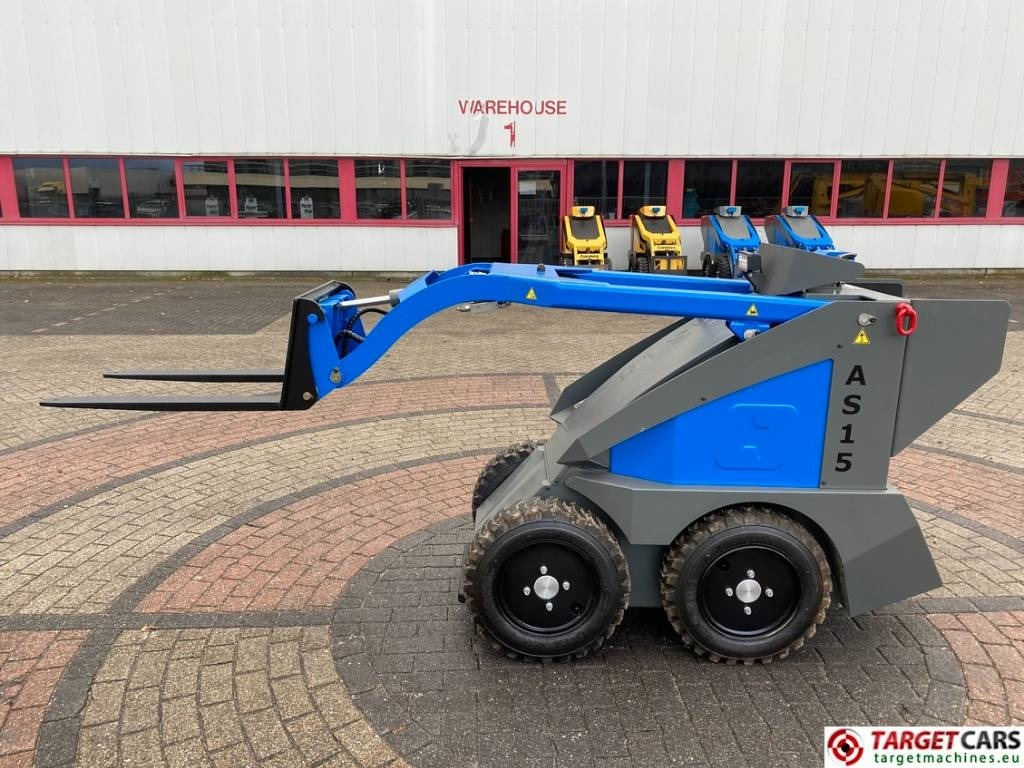 Mini pá carregadora novo Conmeq AS15 Mini Skid Steer Electric Wheel Loader: foto 25