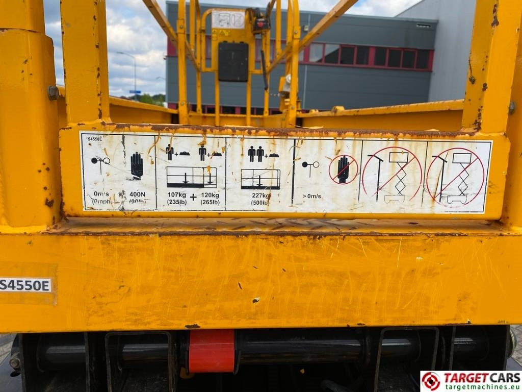 Plataforma de Tijera/ Plataforma de tesoura JCB S4550E Electric Scissor Work Lift 1580cm: foto 23