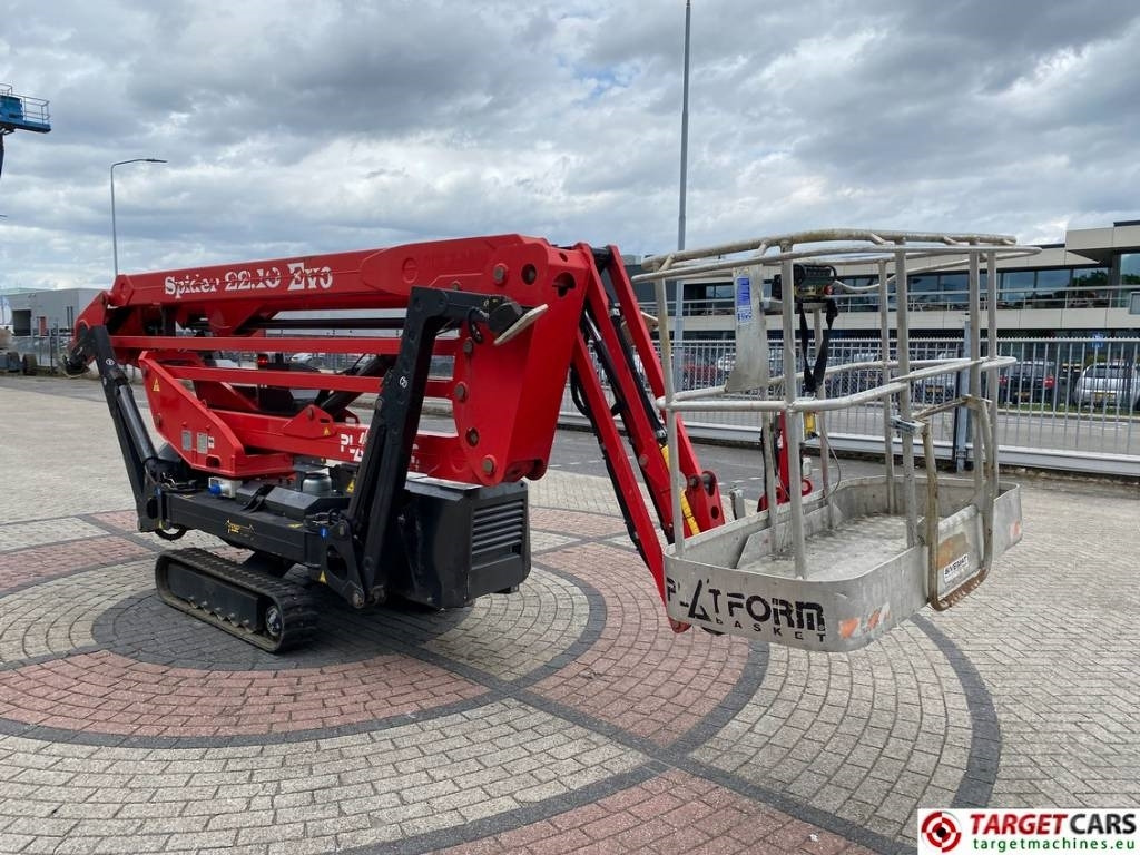 Platform Basket Spider 22.10 Evo Track Articulated BoomLift 2170cm - Plataforma articulada, Plataforma aranha: foto 2 Platform Basket Spider 22.10 Evo Track Articulated BoomLift 2170cm - Plataforma articulada, Plataforma aranha: foto 2
