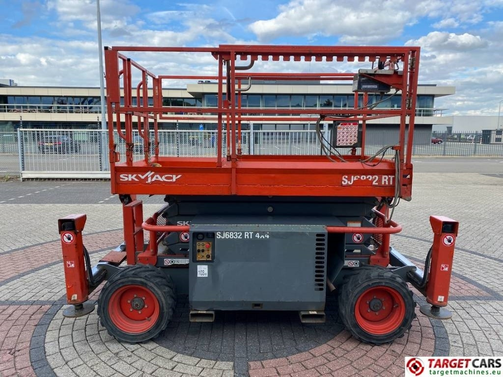 Plataforma de Tijera/ Plataforma de tesoura SkyJack SJ6832RT Diesel 4x4 Scissor 6832 Work Lift 1180cm: foto 33