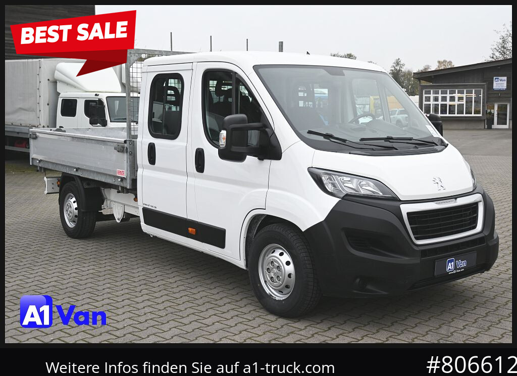 PEUGEOT Boxer Doka Kipper, AHK, Klima, Standheizung - Camião: foto 1 PEUGEOT Boxer Doka Kipper, AHK, Klima, Standheizung - Camião: foto 1