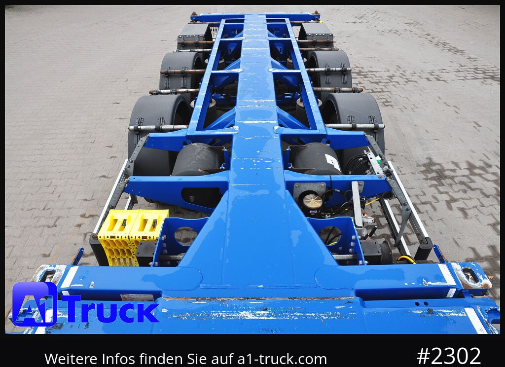 D-TEC VCC-05, CombitrailerTeiler chassi, Lift - Semi-reboque transportador de contêineres/ Caixa móvel: foto 4 D-TEC VCC-05, CombitrailerTeiler chassi, Lift - Semi-reboque transportador de contêineres/ Caixa móvel: foto 4