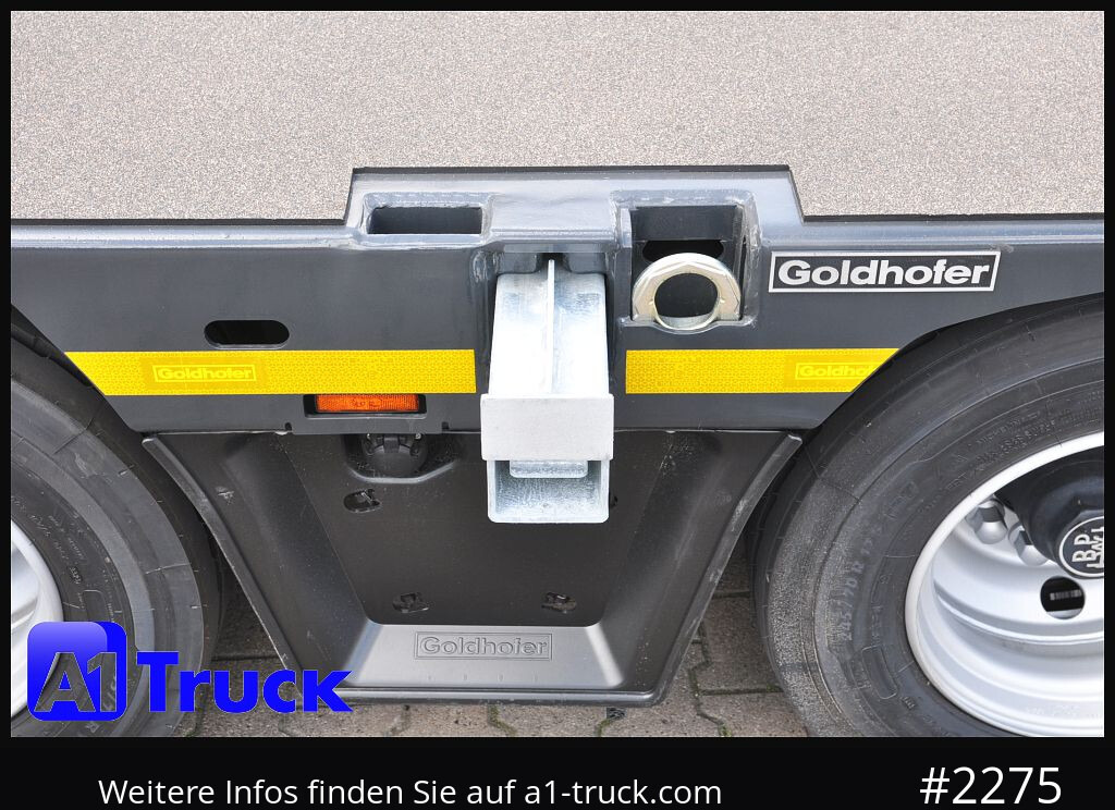 GOLDHOFER STN-L3 Stepstar Trafideck 2 teilig Rampe, - Semi-reboque baixa: foto 4 GOLDHOFER STN-L3 Stepstar Trafideck 2 teilig Rampe, - Semi-reboque baixa: foto 4