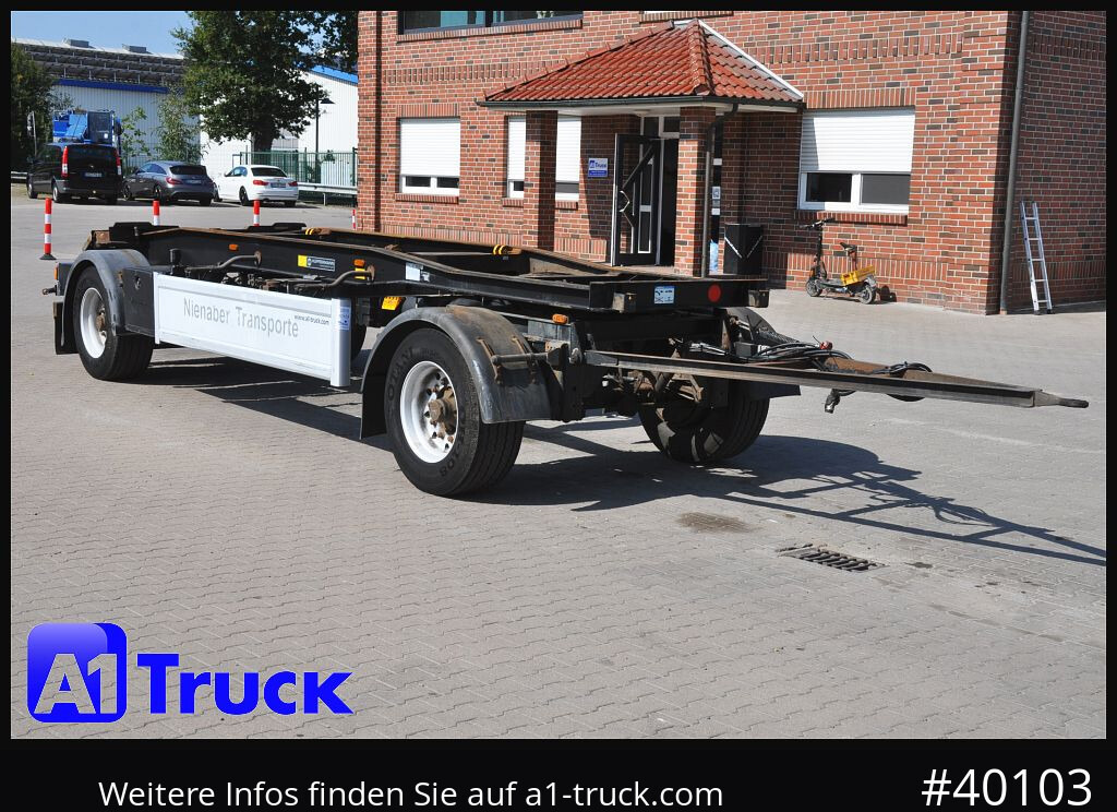 HUEFFERMANN HSA 1870 Luft, BPW Alu, - Reboque ampliroll/ Multibenne: foto 1 HUEFFERMANN HSA 1870 Luft, BPW Alu, - Reboque ampliroll/ Multibenne: foto 1