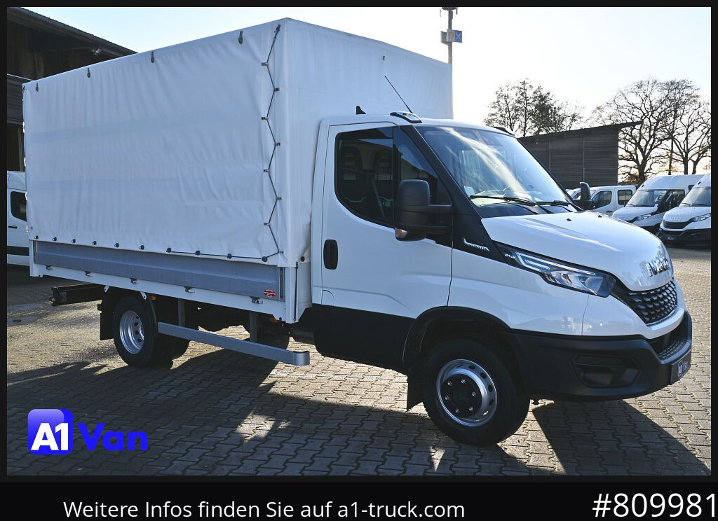 IVECO Daily 72C18 A8V Pritsche/Plane, Tempomat, AHK, Klima - Carrinha de caixa aberta: foto 1 IVECO Daily 72C18 A8V Pritsche/Plane, Tempomat, AHK, Klima - Carrinha de caixa aberta: foto 1