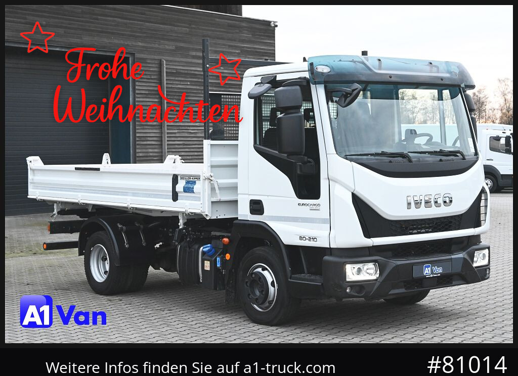 IVECO Eurocargo 80E21 Kipper, Meiller, Klima, 2x AHK - Carrinha basculante: foto 1 IVECO Eurocargo 80E21 Kipper, Meiller, Klima, 2x AHK - Carrinha basculante: foto 1