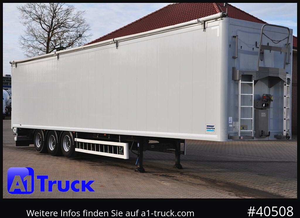 KNAPEN K100, Liftachse, Funk ca. 90m³ - Semi-reboque piso móvel: foto 1 KNAPEN K100, Liftachse, Funk ca. 90m³ - Semi-reboque piso móvel: foto 1