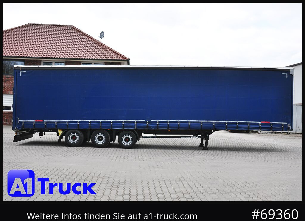 Semi-reboque de lona KOEGEL S24-1 Mega, SAF, Code XL: foto 6 Semi-reboque de lona KOEGEL S24-1 Mega, SAF, Code XL: foto 6