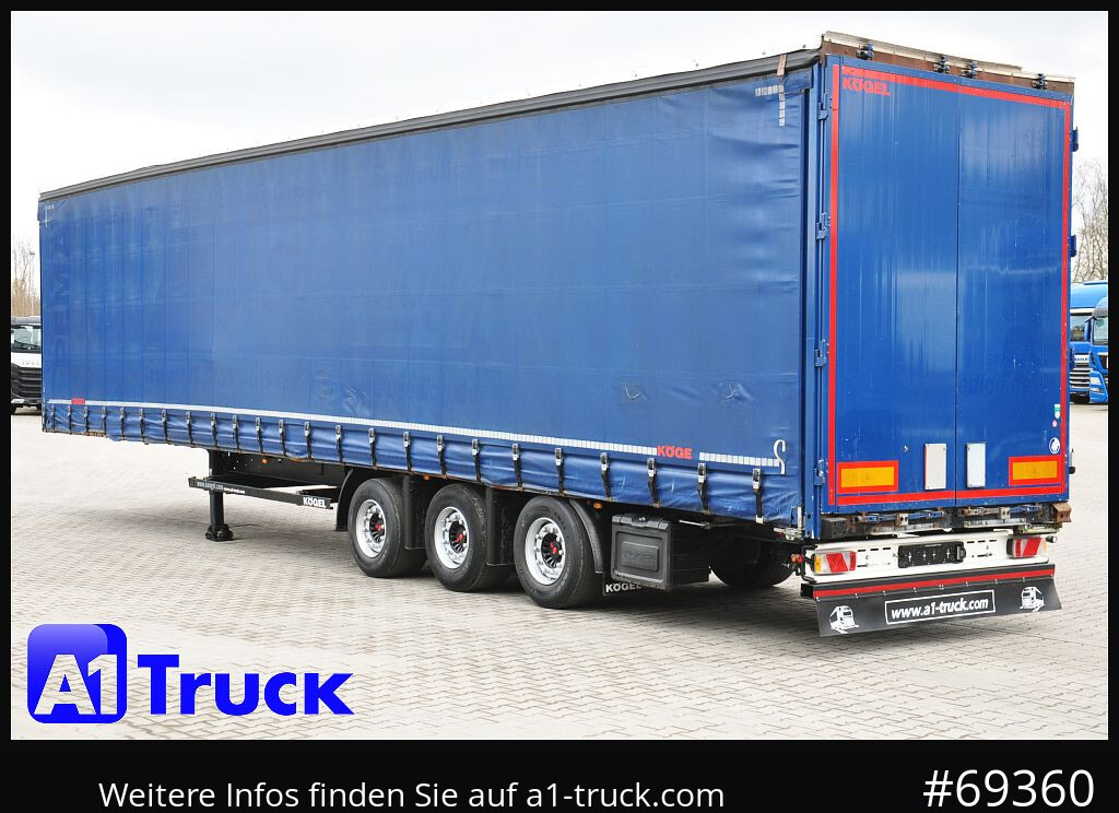 Semi-reboque de lona KOEGEL S24-1 Mega, SAF, Code XL: foto 10 Semi-reboque de lona KOEGEL S24-1 Mega, SAF, Code XL: foto 10