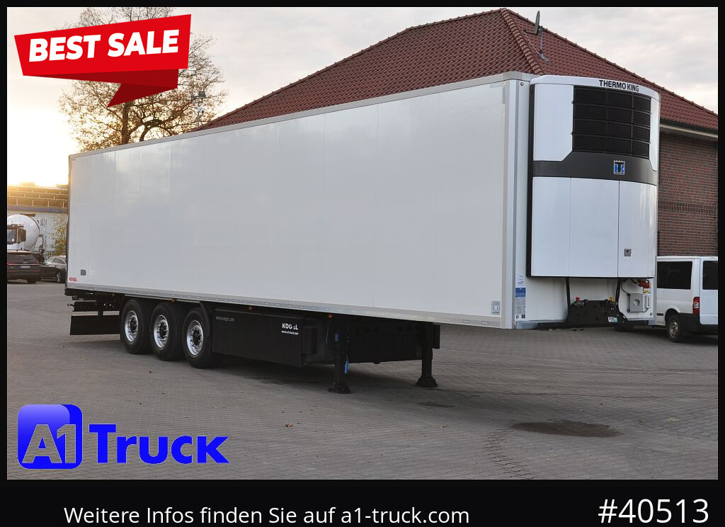 KOEGEL ThermoKing A400, Doppelstock, Blumenbreit - Semi-reboque frigorífico: foto 1 KOEGEL ThermoKing A400, Doppelstock, Blumenbreit - Semi-reboque frigorífico: foto 1