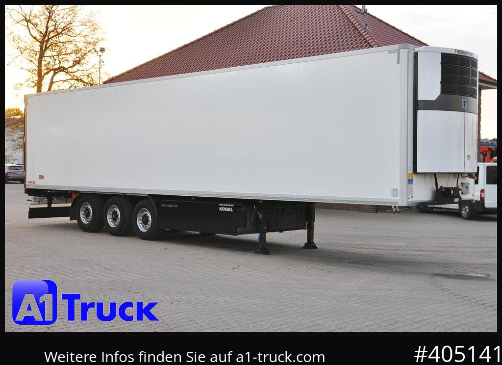 KOEGEL ThermoKing A400, Doppelstock, Blumenbreit - Semi-reboque frigorífico: foto 1 KOEGEL ThermoKing A400, Doppelstock, Blumenbreit - Semi-reboque frigorífico: foto 1