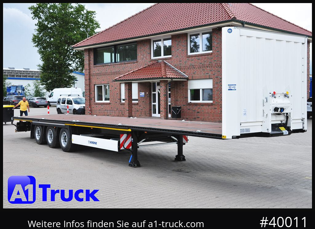KRONE 5 x SD, Mega, Twistlock, Container, NEU - Semi-reboque plataforma/ Caixa aberta: foto 1 KRONE 5 x SD, Mega, Twistlock, Container, NEU - Semi-reboque plataforma/ Caixa aberta: foto 1