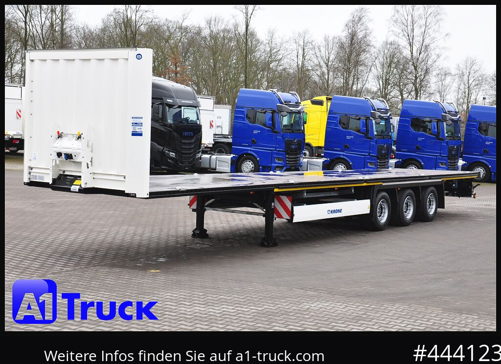 KRONE 5 x SD, Mega, Twistlock, Container, NEU, ohne Zulassung - Semi-reboque plataforma/ Caixa aberta: foto 2 KRONE 5 x SD, Mega, Twistlock, Container, NEU, ohne Zulassung - Semi-reboque plataforma/ Caixa aberta: foto 2