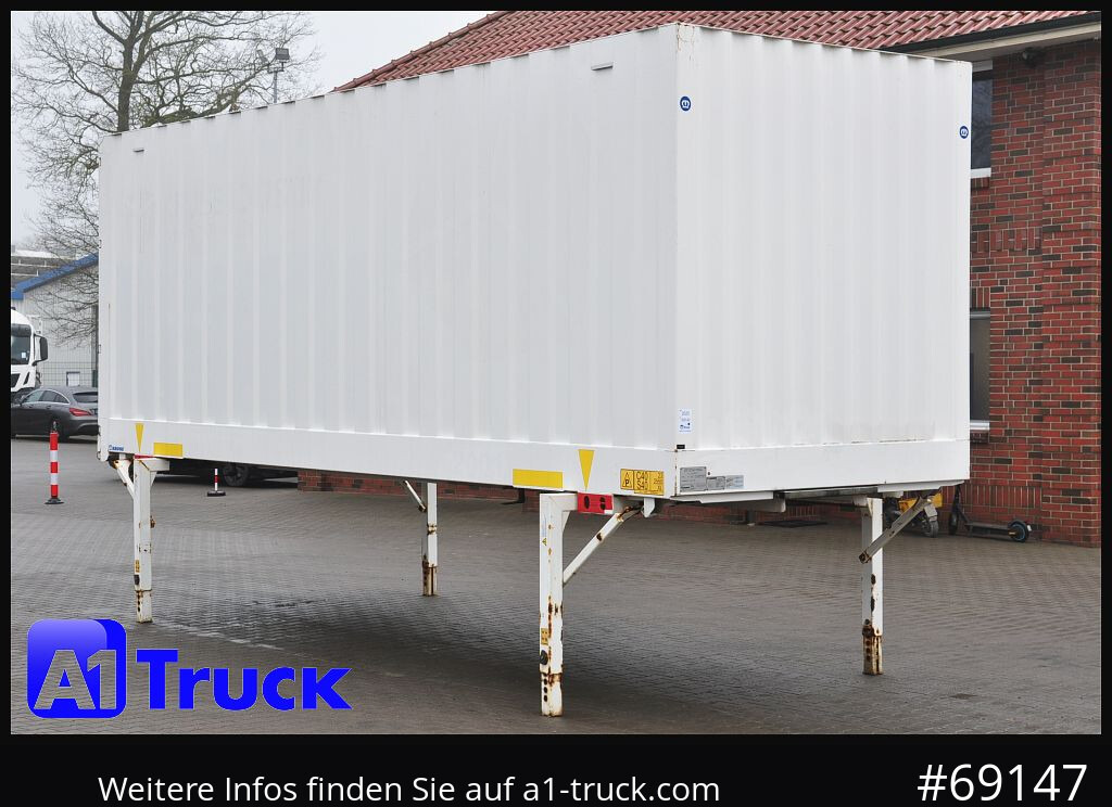 KRONE BDF 7,45 Koffer 2670mm innen, Portaltür 4 x vorhanden - Carroçaria para furgões: foto 1 KRONE BDF 7,45 Koffer 2670mm innen, Portaltür 4 x vorhanden - Carroçaria para furgões: foto 1