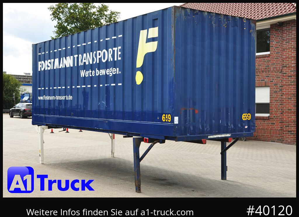 KRONE BDF 7,82 Container, 2700mm Innenhöhe, Portaltür - Contentor marítimo: foto 1 KRONE BDF 7,82 Container, 2700mm Innenhöhe, Portaltür - Contentor marítimo: foto 1