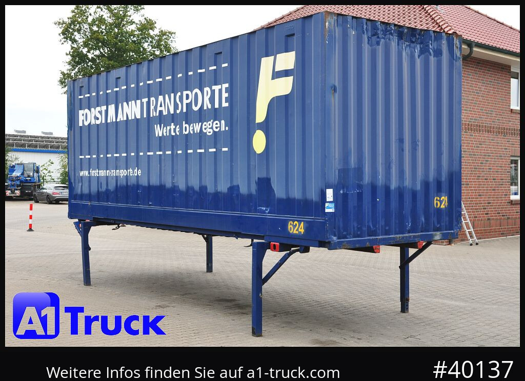 KRONE BDF 7,82 Container, 2700mm Innenhöhe, Portaltür - Contentor marítimo: foto 1 KRONE BDF 7,82 Container, 2700mm Innenhöhe, Portaltür - Contentor marítimo: foto 1