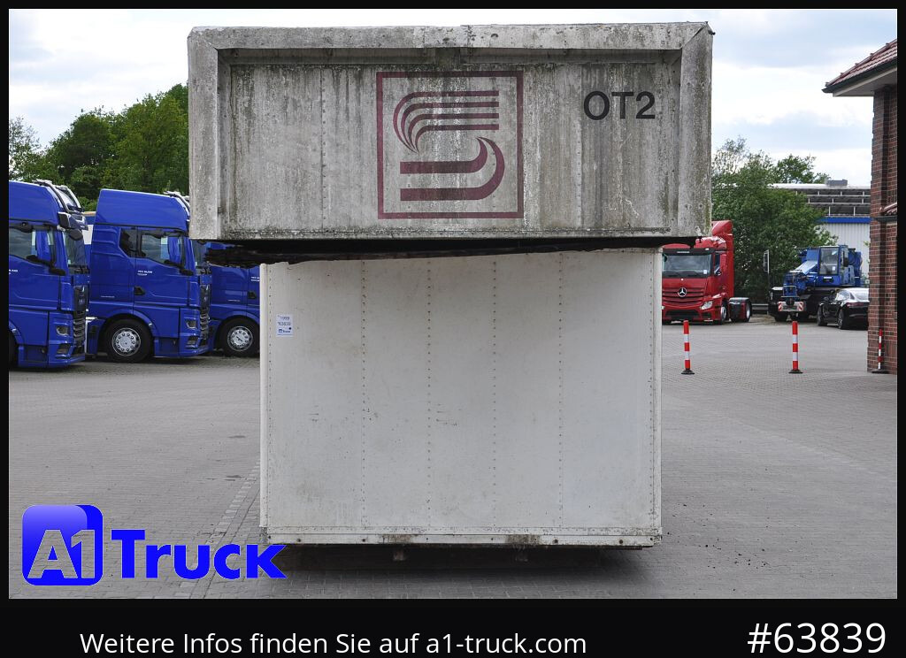 Carroçaria para furgões KRONE Container Lager, kann verladen werden 6,3 + 2 Meter: foto 13