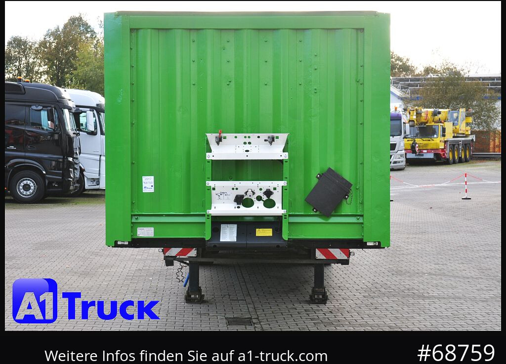 KRONE Mega, Plattform, Liftachse, Container,Twistlock, - Semi-reboque plataforma/ Caixa aberta: foto 2 KRONE Mega, Plattform, Liftachse, Container,Twistlock, - Semi-reboque plataforma/ Caixa aberta: foto 2
