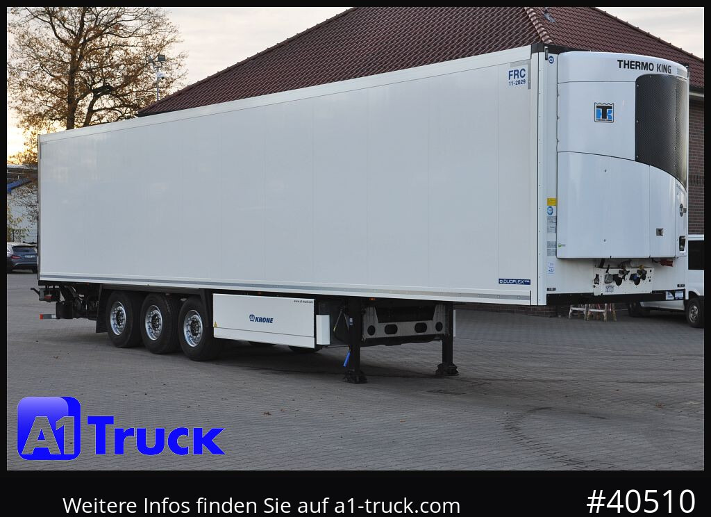 KRONE SD, TK SLX 300, LBW +Türen, 121 Bstd. - Semi-reboque frigorífico: foto 1 KRONE SD, TK SLX 300, LBW +Türen, 121 Bstd. - Semi-reboque frigorífico: foto 1