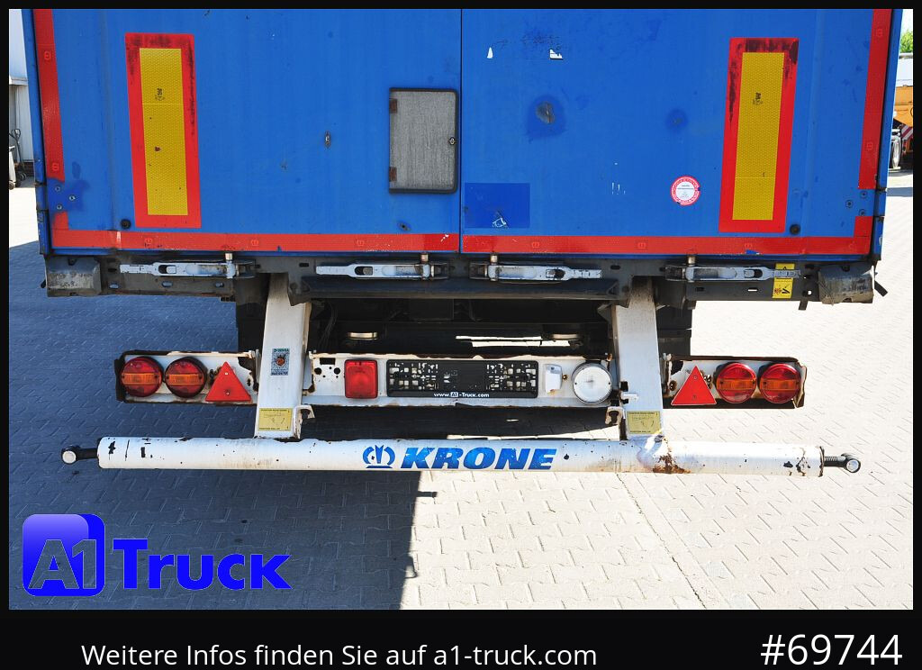 KRONE SD Tautliner, Code XL, BPW, Rahmen ist gut - Semi-reboque de lona: foto 5 KRONE SD Tautliner, Code XL, BPW, Rahmen ist gut - Semi-reboque de lona: foto 5