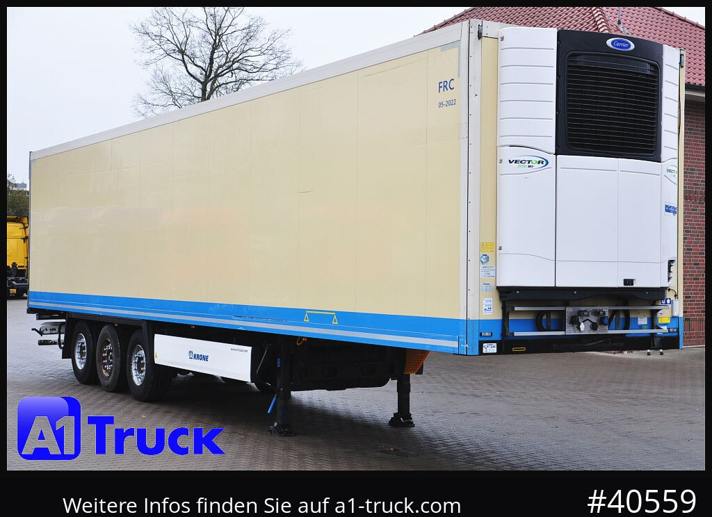 KRONE SDR 27 Carrier 1950 Mt. Doppelstock Lift,TÜV 08/2026 - Semi-reboque frigorífico: foto 1 KRONE SDR 27 Carrier 1950 Mt. Doppelstock Lift,TÜV 08/2026 - Semi-reboque frigorífico: foto 1