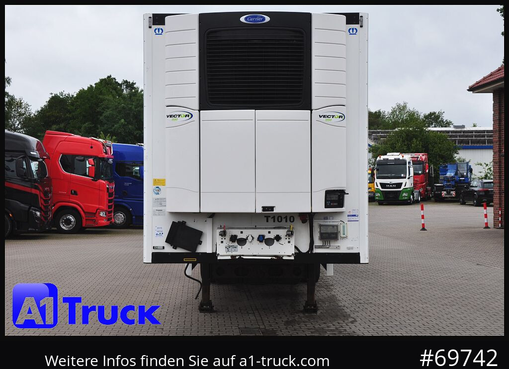 KRONE SDR 27 Carrier 1950, Rolltor, 1 Vorbesitzer - Semi-reboque frigorífico: foto 2 KRONE SDR 27 Carrier 1950, Rolltor, 1 Vorbesitzer - Semi-reboque frigorífico: foto 2