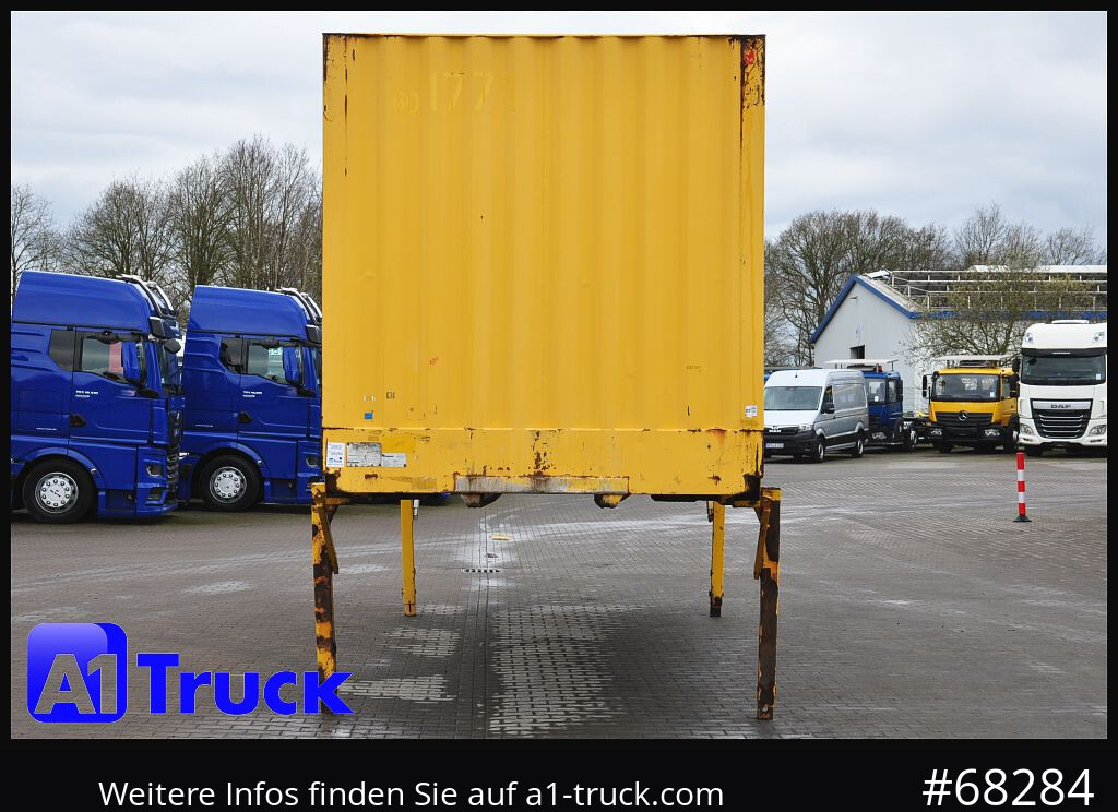 Carroçaria para furgões KRONE WB 7,45  Koffer, BDF Wechselbrücke 2530mm: foto 15