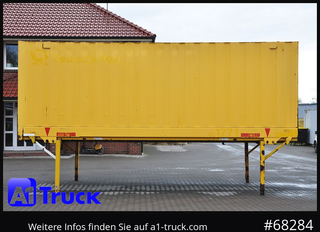 Carroçaria para furgões KRONE WB 7,45  Koffer, BDF Wechselbrücke 2530mm: foto 9