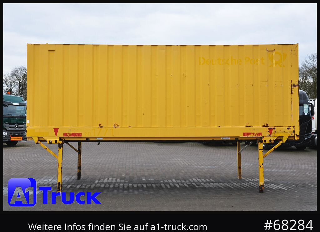 Carroçaria para furgões KRONE WB 7,45  Koffer, BDF Wechselbrücke 2530mm: foto 13