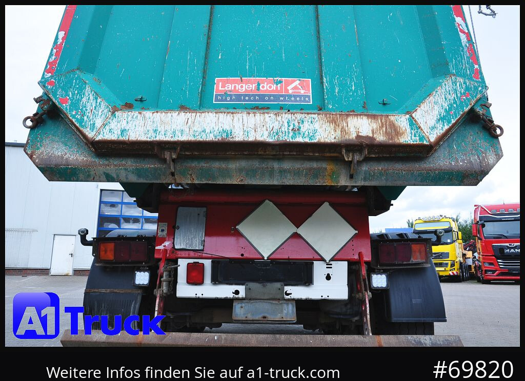 LANGENDORF SKS-HS 24-30, 26m³ Stahl, Lift Alufelgen, - Semi-reboque basculante: foto 4 LANGENDORF SKS-HS 24-30, 26m³ Stahl, Lift Alufelgen, - Semi-reboque basculante: foto 4